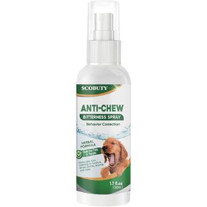 SCOBUTY Bitter Spray for Dogs to Stop Chewing,No Chew Spray for Dogs,Dog Training Aids to Stop Chewing,Stops Chewing Licking of Shoes,Furniture,Plants & Wounds,Indoor & Outdoor Safe