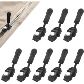 إصلاح Zipper Universal ، 8 PCS Zipper Kit Universal Fixer قابل للفصل