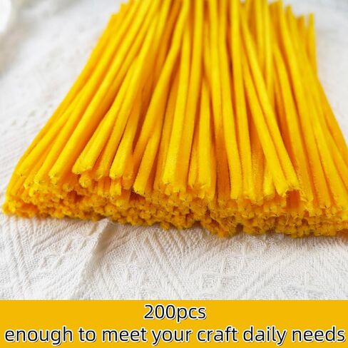 Red Pipe Cleaners Craft Pipe Cleaners Bulk Pipecleaners Crafts Supplies，200Pcs Red in Saudi Arabia