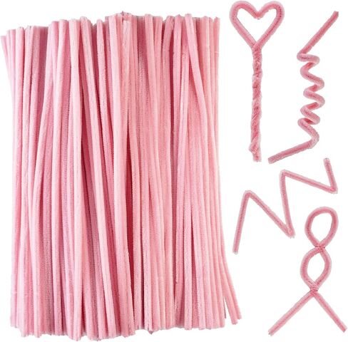 Red Pipe Cleaners Craft Pipe Cleaners Bulk Pipecleaners Crafts Supplies，200Pcs Red in Saudi Arabia