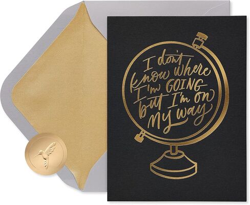 Papyrus Graduation Card with Quote (Here's To You) in Saudi Arabia