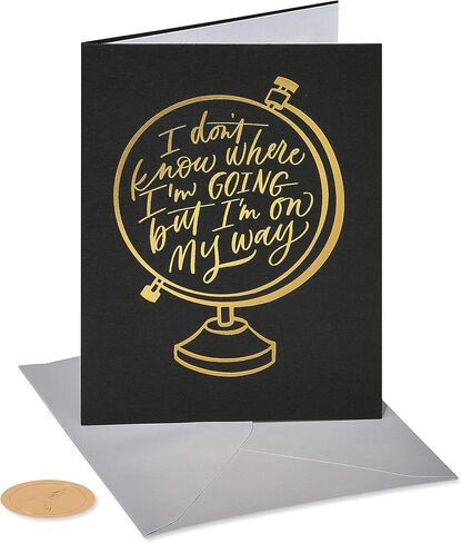 Papyrus Graduation Card with Quote (Here's To You) in Saudi Arabia