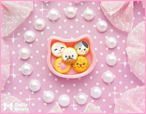 Kawaii Cat Cookies Box Ring by Dolly House in Saudi Arabia