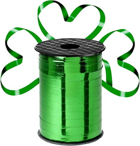 شريط مجعد، أشرطة عيد الميلاد، شريط تجعيد، تصفية للعطلات، مجموعة رفيعة معدنية باللونين الأحمر والأخضر، مجعدة لتغليف الهدايا، وتزيين حفلات العطلات، وتغليف الهدايا، وعروض بيع العطلات in Kuwait