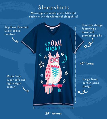 Women's Animal Sleepshirts in Saudi Arabia