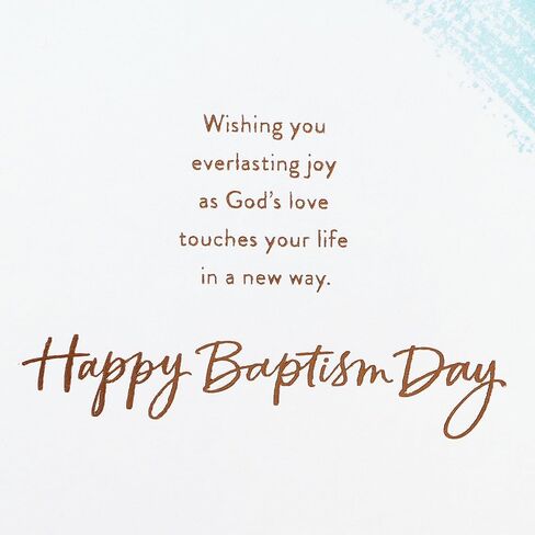 American Greetings Baptism Card (Wonderful Joy Ahead) in Saudi Arabia