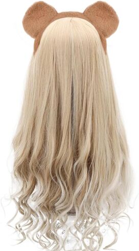 HODRME Plush Animal Ears and Horns Headband-Halloween Christmas Festival Theme Party Animal Cosplay Costume Headbands in Kuwait