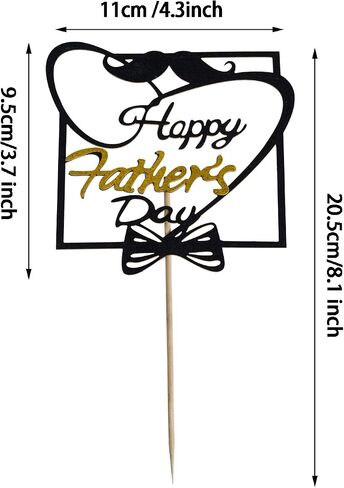 SUMERSHA 12 Pieces Happy Mother's Day Cake Toppers Flower Cupcake Topper for Mother's Day Birthday Cake Decoration Party Supplies, 3 Styles in Kuwait