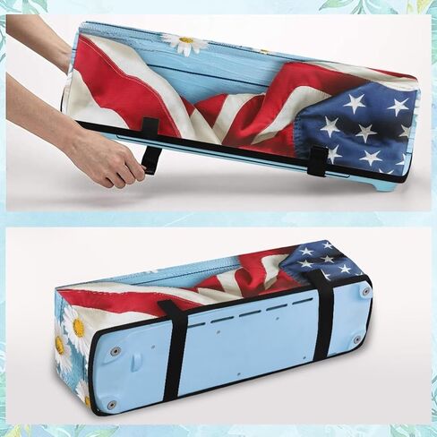 غطاء غبار عباد الشمس البني مع جيوب للأدوات إكسسوارات cricut ، وأقلام ، وصانع صانع CICUT CORPHITE COPBOOKING SCRAPBOOKING MACHENT in Saudi Arabia