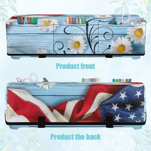 غطاء غبار عباد الشمس البني مع جيوب للأدوات إكسسوارات cricut ، وأقلام ، وصانع صانع CICUT CORPHITE COPBOOKING SCRAPBOOKING MACHENT in Saudi Arabia