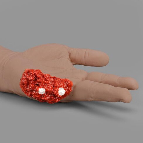 Wound Packing Hand Trainer, Trauma Hand Kit for Wound Care Demonstration Only, Wound Dressing Training Hand for Medical Education, Light Skin in Kuwait