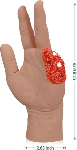 Wound Packing Hand Trainer, Trauma Hand Kit for Wound Care Demonstration Only, Wound Dressing Training Hand for Medical Education, Light Skin in Kuwait