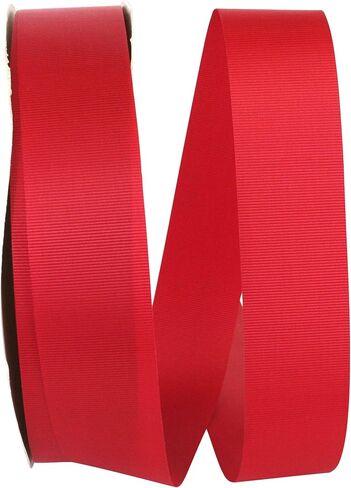 الشريط RIBBON RIBBON GROSGRAIN ALBORE ، 7/8 بوصة × 100 ياردة ، أبيض in Kuwait