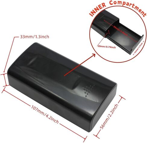 حامل المفتاح المغناطيسي إخفاء علبة مفتاح احتياطية حالة قفل الطوارئ مفتاح التخزين السري in Kuwait