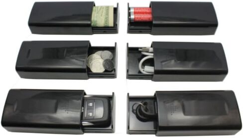 حامل المفتاح المغناطيسي إخفاء علبة مفتاح احتياطية حالة قفل الطوارئ مفتاح التخزين السري in Kuwait