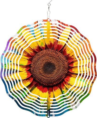 3D Sea Turtle Wind Spinner 10 Inch Ocean Theme Metal Art Stainless Steel Kinetic Art Hanging Spinner for Indoor and Outdoor Garden Decoration in Saudi Arabia