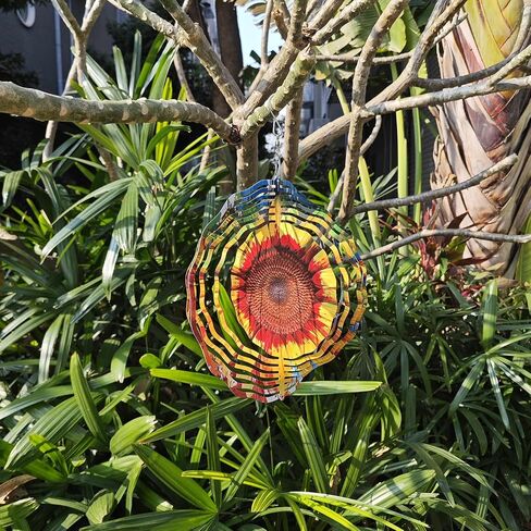 3D Sea Turtle Wind Spinner 10 Inch Ocean Theme Metal Art Stainless Steel Kinetic Art Hanging Spinner for Indoor and Outdoor Garden Decoration in Saudi Arabia