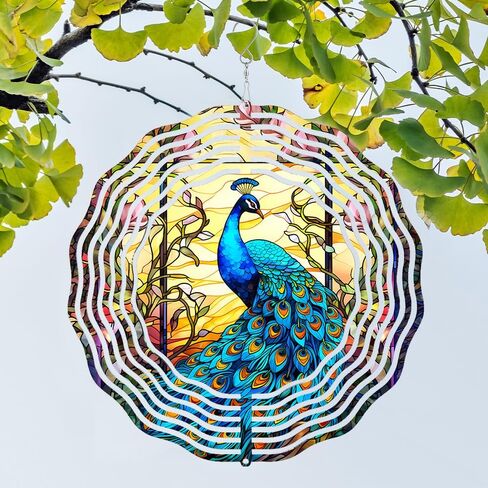 3D Sea Turtle Wind Spinner 10 Inch Ocean Theme Metal Art Stainless Steel Kinetic Art Hanging Spinner for Indoor and Outdoor Garden Decoration in Saudi Arabia