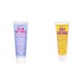 Miss Jessie's Pillow Soft Curls Unisex Lotion 8.5 oz & Coily Custard Unisex Emulsion 8.5 oz