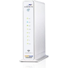 ARRIS Surfboard (24x8) DOCSIS 3.0 Cable Modem Plus AC1750 Dual Band Wi-Fi Router and Xfinity Telephone, 1 Gbps Max Speed, Certified for Comcast Xfinity Only (SVG2482AC) (Renewed)