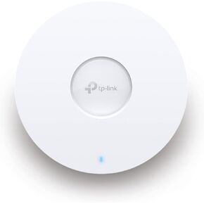 TP-Link EAP670 V2 Omada WiFi 6 Ultra- Slim AX5400 Wireless 2.5G Ceiling Mount Access Point Support Mesh, OFDMA, Seamless Roaming, HE160 & MU-MIMO SDN Integrated Cloud Access & Omada App PoE+ in Kuwait