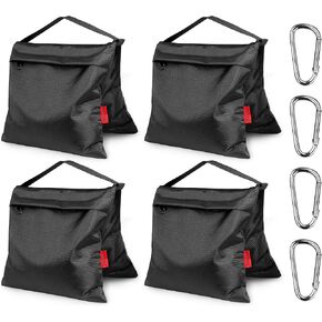 YOOFAN Sandbags - Versatile Weight Bags for Photography, Stand Stabilization, and More, 4Pcs