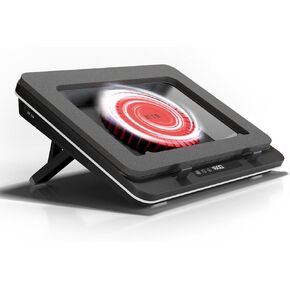GT600 RGB Laptop Cooling Pad Equipped with Gigantic Turbo-Fan（5.5inch Diameter）,Sealed Foam for Rapid Cooling Gaming Laptop,14.1-19.3 inch Laptop Cooler with 3-Port USB Hub,Dust Filter
