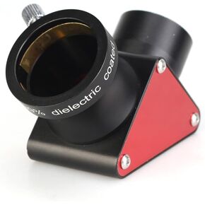 1.25" Zenith Diagonal Dielectric Mirror for Refractor Astronomical Telescope 99% Reflection Accessories 90 Degree