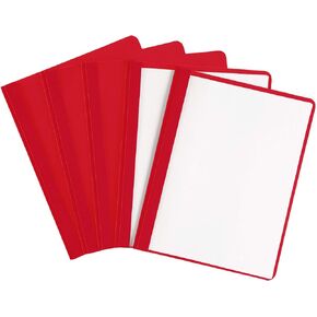 غطاء تقرير Avery Flexi-View مزود بمشبك متأرجح، طباعة غير قابلة للرفع، غطاء أسود واحد (47880)