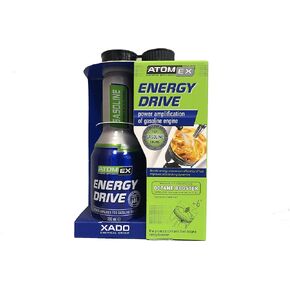 XADO Gasoline Energy Drive Fuel Additive - Octane Booster & Power Amplification (Bottle, 250ml)