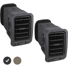 APPERFiT Dash A/C Air Vent Passenger Side (Dark Gray) Compatible with 1999-2007 Chevrolet Chevy Avalanche Silverado Tahoe Suburban/GMC Sierra Yukon/Cadillac Escalade Replaces 15169326 74936