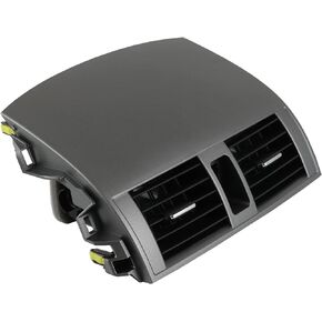 Center Dash A/C Outlet Air Vent Panel Compatible with 2008-2013 Toyota Corolla Replace# 55663-02060, 55670-02160