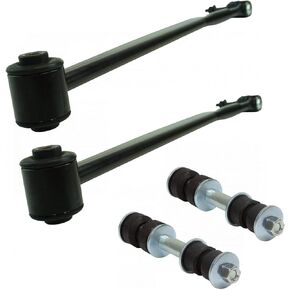 TRQ Rear Suspension Kit Trailing Arms Sway Bar End Links for Buick Cadillac Olds