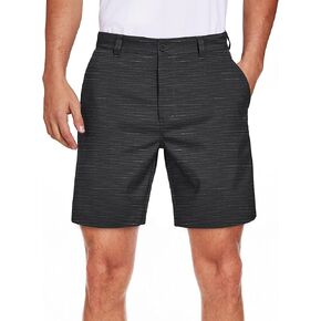 PULI Men's Golf Dress Shorts 7 Inch Lightweight Quick Dry Chino Casual Work with Pockets