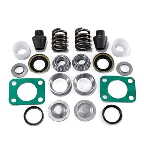 Kingpin Bearing Seal Rebuild Kit for Gm Chevy Dana 60 Dana 77-91 King Pins Includes Bearings, Bushings, Springs, Seals, and Kingpins. Replaces 706395x, 37302, 37307, 41886, 706395, 620180, 37300
