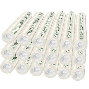 12 Rolls Clear Tape Refills Roll Transparent Tape Refill Rolls for Office, Home, School, 3/4-Inch x 1000 inch
