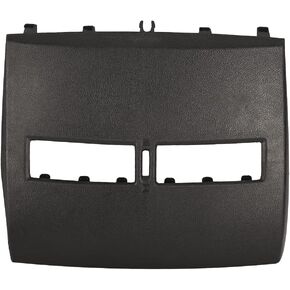 Front Upper Top Center Dash Vent Trim Bezel Center Dash Vent Trim Frame Black 68414-ED50C 68414ED50C Compatible with Nissan Versa 2007-2012 left-hand drive only