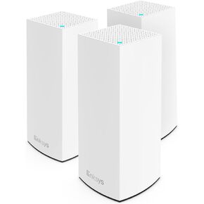 Linksys Atlas Pro 6 WiFi Router - AX5400 WiFi 6 Router - Dual-Band Mesh WiFi System -WiFi 6 Mesh Routers for Wireless Internet-Mesh Wireless Router - Connect 90+ Devices, 8,100 sq ft,MX5503 3-Pk,White