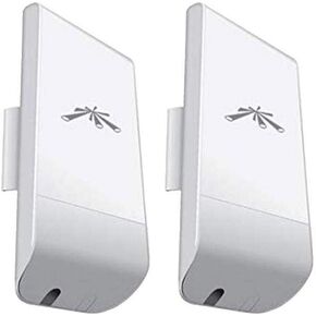 Nanostation M5 Locom5 Indoor/Outdoor Airmax Cpe 5Ghz High-Power 2X2 Mimo Point To Point Ptp Bridging (2-Pack)