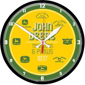 WinCraft John Deere Clock Round Logo Vintage in Saudi Arabia
