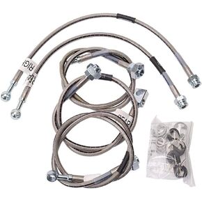 Russell by Edelbrock Russell 695770 Brake Line Kit (S/S 01-06 GM HD Trucks)