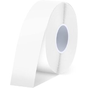 Label Maker Tape SUPVAN E10 Adapted Label Print Paper Refill Size Continous 0.59inx19.68ft Thermal Laminated Waterproof Self-Adhesive Multipurpose Labeling Tape Replacement