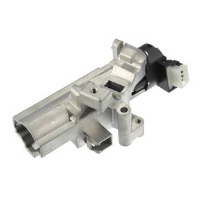 ACROPIX Ignition Switch Cylinder Lock Assembly Fit for Chevrolet Colorado for GMC Canyon No.15795321/15795322 - Pack of 1 Silver Tone