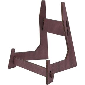 DICOSMETIC Cello Support Holder A-frame Instrument Stand 31x25x40cm Wood Cello Stand Electric Guitar Stand for Musician Gift Home Decor, Coconut Brown