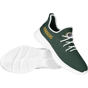 FOCO Green Bay Packers NFL Mens Team Color Sneakers