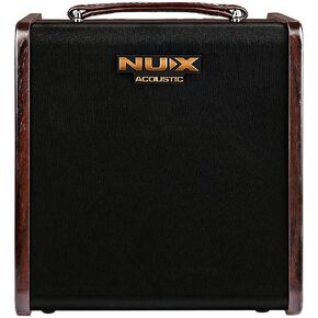 NUX Stageman II AC-80 Bluetooth Portable Acoustic Guitar Amplifier, 80 Watts