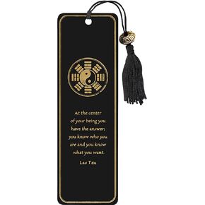 Yin Yang Beaded Bookmark