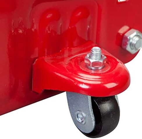 رافعة أرضية سباق هيدروليكية كبيرة من BIG RED AT815016LR Torin مصنوعة من الألومنيوم والفولاذ مع مضخة رفع سريعة بمكبس مزدوج، سعة 1.5 طن (3000 رطل)، أحمر in Kuwait