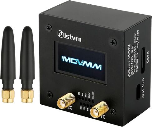 MMDVM Duplex Hotspot Board, Multi-Mode Digital Voice Modem with OLED Display, 8GB SD Card & Orange PI, Support P25 DMR YSF NXD Slot 1 + Slot 2 - Metal Case in Kuwait