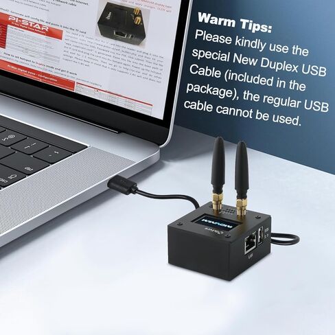 MMDVM Duplex Hotspot Board, Multi-Mode Digital Voice Modem with OLED Display, 8GB SD Card & Orange PI, Support P25 DMR YSF NXD Slot 1 + Slot 2 - Metal Case in Kuwait